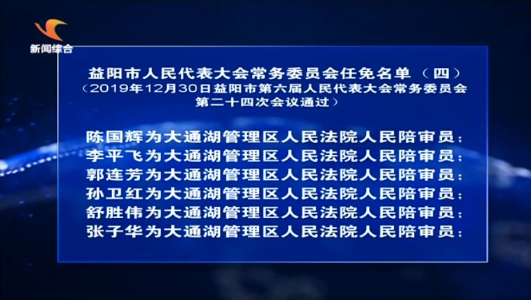 益阳市最新人事任免动态概览